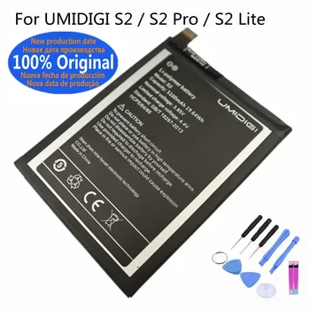 Novi Originalni UMI Baterija Za UMIDIGI S2 / S2 Pro / S2 Lite Telefona, Baterije + Orodja Na Zalogi