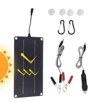 Solarni Akumulator Vzdrževalca Ustvarjalne 24V Sončne Baterije Vzdrževalca Prenosni Polnjenje Plošča Curek Polnjenje Komplet avto dodatki