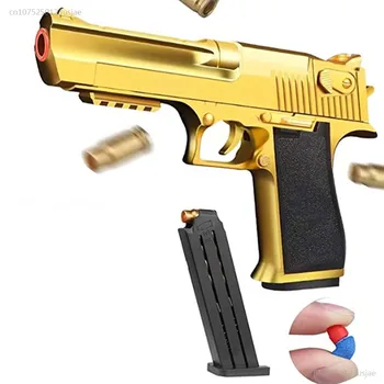2024 Nove Mehke Krogle Igrače Puške Za Otroke Rojstni Dan Darila, Streljanje Igre Dropshipping Igrače Izmetalni Pištolo Glock Desert Eagle Odraslih Igrača