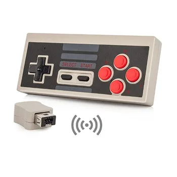 Za mini NES brezžični krmilnik za igre rdeče in bele 2.4 G brezžični krmilnik mini Classic Edition