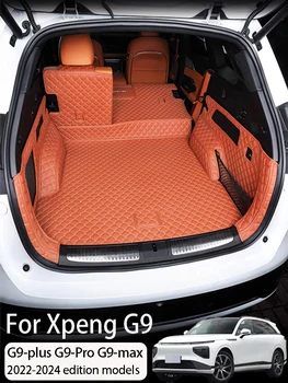 Za Xpeng G9 Pro plus max Avto popolno surround trunk mat, anti slip in so odporni na obrabo, trunk mat 2022-2024 edition modeli