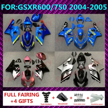primerni za GSXR 600 750 2004 2005 K4 gsxr600 gsxr750 04 05 polno Oklep ABS Body Kit Motocikel karoserija Fairings kompleti zxmt