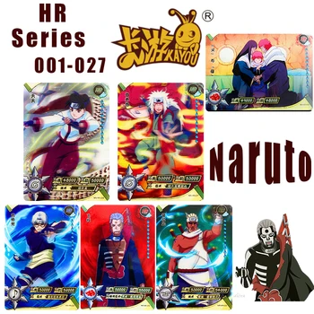 Kayou Naruto Hr Serije Redkih Zbirko Flash Kartice Kurama Jiraiya Anime Znakov, Karte, Igrače za Otroke Božično Darilo