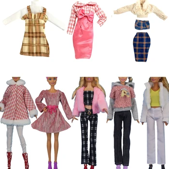 Uradni Punčko Oblačila, Casual Obleke, Majica, Krilo, Hlače, Plašč Obleka Modna Oblačila Za Barbie 30 CM Lutka Pribor Dekle Igrače
