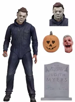 NECA Original Halloween Ubija Končni Michael Myers figuric Pvc Zgibno Sklepov Premično Model Igrača Za Presenečenje darilo