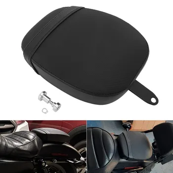 Primerni za Harley Sportster Štirideset Osem 72 48 2010-2015 motorno kolo, Zadaj Pillion sopotnikov Sedež, Usnje Blazina Pad Black 1SET