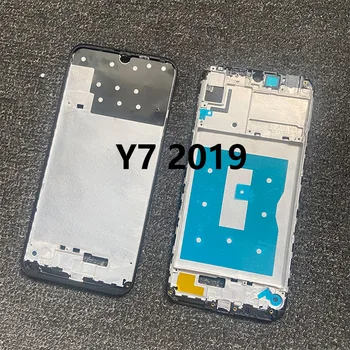 Za Huawei Y7 Pro Prime 2019 Sredini Okvirja Sprednje Plošče Ohišje Lcd Podpira Imetnik Zadnja Plošča Šasije