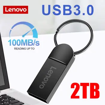 Lenovo USB 3.0, USB Flash Disk 2TB za Visoke Hitrosti Pero Disk 128GB USB Flash Disk U Palico Pendrive Za Laptop Notebook Namizje