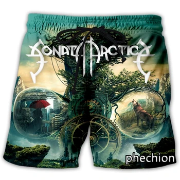 phechion Nove Moške/Ženske, Sonata Arctica Band 3D Tiskanih Priložnostne Hlače Modni Ulične Moških Svoboden Športne Hlače A308