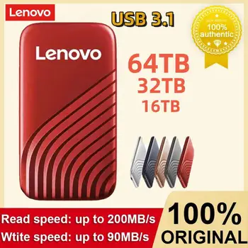 Lenovo Prvotno Ssd Trdi Disk 64TB SSD 2.5 Inch 32TB Trdi Disk, Pogon Trdega Diska Prenosna Elektronika Za PRENOSNI Mobilni Telefon