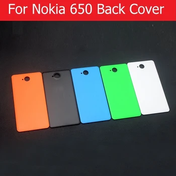 Najboljše kakovosti Hrbtni pokrovček za Nokia 650 zadnji pokrov ohišja za Microsoft lumia nokia 650 zadnji pokrovček case +1pcs zaslon film