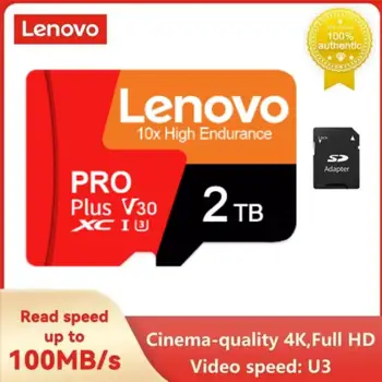 Lenovo Razred 10 A2 U3 Mikro TF Kartico SD 1TB 2TB SD Memory Card 128GB 256GB 512GB Cartao De Memoria Za Telefon Nintendo Stikalo