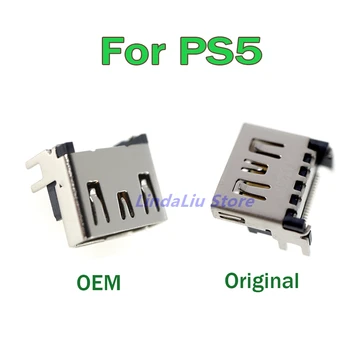 30pcs/veliko Izvirnih OEM Za PS5 HDMI-združljiva Vrata Vtičnico HD video vmesnik Priključek Zamenjava Za Sony PlayStation 5