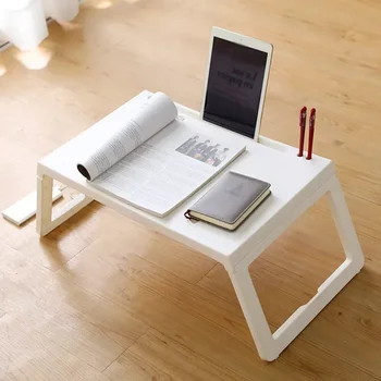 NEW2023 Ustvarjalno in Jedrnato Laptop Desk Priročno Zložljivo Posteljo, Mizo Otaku Leni Študija Desk Računalnik Mize mizica