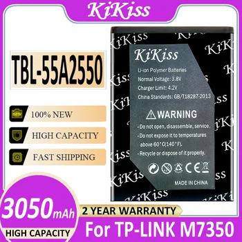 KiKiss 3050mAh Za TP-LINK M7350 TBL-55A2550 TL-TR961 2500L TBL-68A2000 TBL55A2000 TL-MR11U TL-MR3040 M7310 Wifi