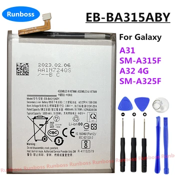 5000mAh EB-BA315ABY New Visoke Kakovosti Zamenjava Za Samsung Galaxy A31 2020 SM-A315F A32 4G SM-A325F Pametni Telefon Baterija