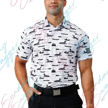 Nedelja Šepurenje zunanji moška športna POLO majica golf majica priložnostne vsestranski natisnjeni T-shirt dirke F1 majica modni trend