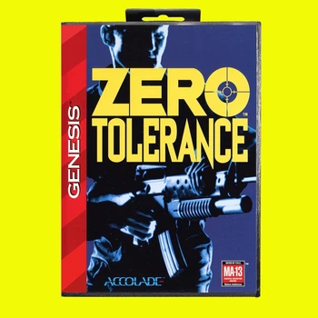 ZeroTolerance MD Igra Kartice 16 Bit ZDA Kritje za Sega Megadrive Genesis Video Igra Konzola Kartuše