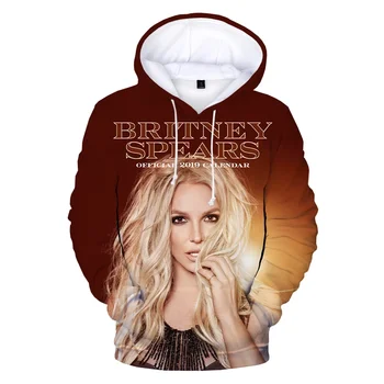 2023 Hoodie Britney Spears 3D Hoodies Fantje Dekleta Modni Priložnostne Vrhovi Prevelik Pulover Moški/ženske Ulične Hooded zgornji del Trenirke