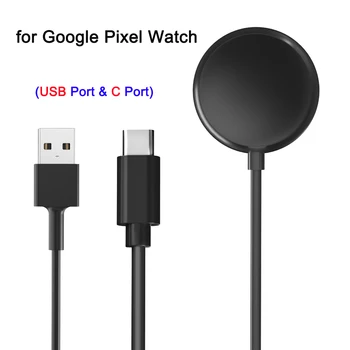 Močno Kabel za Polnjenje Zamenjava za Google Pixel Watch Magnet 3.3 ft Polnilnik USB Kabel za Google Pixel Watch 1m