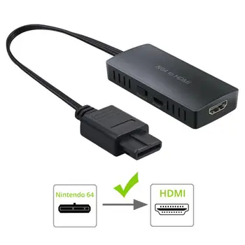 Za 64 Do HDMI je združljiv Adapter Pretvornik-Kabel Za 64/SNES/NGC/S Igri Cube Konzole Kabel Pretvornik