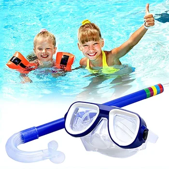 Otrok Potapljanje Masko Snorkel Komplet Plavanje Scubas Dihalke Anti-fog Plavanje Očala za Potapljanje za Otroke Podvodni Enostavno Dih Cevi Set