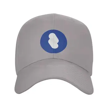 ATMChain (ATM), vrhunska Kakovost Logotip Denim Baseball skp skp Pletene klobuk