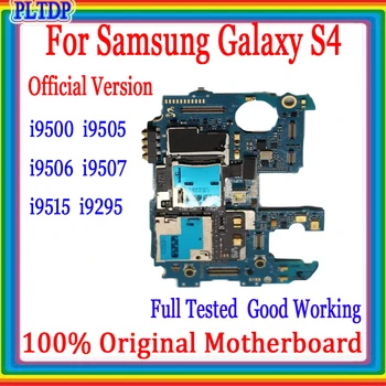 Brezplačna Dostava Za Samsung Galaxy S4 I9500 I9505 16G Motherboard 100% Preizkušen Sistem Android Mainboard Original Odklepanje Logiko Odbor