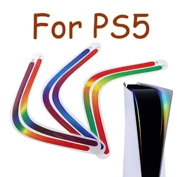 1set Za PS5 Gostiteljice lightbar Mavrica Gradient Nalepke Samolepilni Decals LED Lightbar Za playstation 5 Igre Pribor