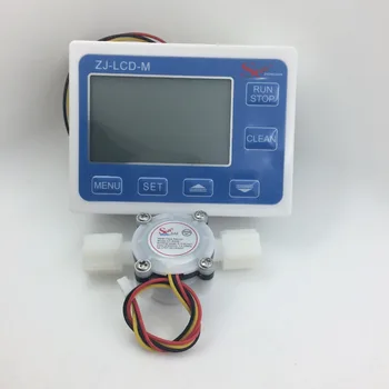Merilnik pretoka vode gauge merilec pretoka caudalimetro števec pretoka indikator senzor pretoka senzor z LCD merilnik pretoka 3-24V 0.3-6L/min