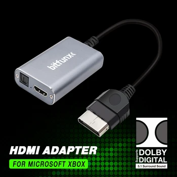 Avdio Video HDMI je združljiv vmesnik za XBOX Klasičen Retro Igralne Konzole HD Kabel Sprejema 5.1 Dolby Digital Prostorski Zvok