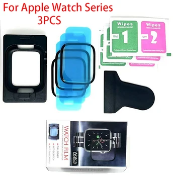 3PCS Zaščitno folijo za Apple Watch Ultra 8 7 49 mm 45 mm 41mm Zaslon Protektorstvo iwatch serije 6 5 4 MP 44 mm 40 mm 42mm 38 mm