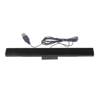 USB, Žična Tipalo Bar za Zamenjavo Ir IR Ray Senzor Gibanja Signal Sprejemnika za Sistem s Stand-Črna