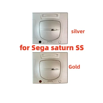 Zamenjava Zgornjega dnu lupine kritje primera za Sega saturn SS igralno konzolo gostiteljice shell popravil pribor zlata, srebrna barva