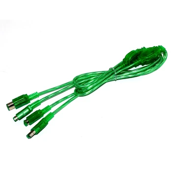 1,5 m/4.9 ft 2 Igralcev Podatkovni Kabel za Povezavo Kabla za Gameboy Color GBP Konzole z Dvojnim namenom Skladu Zelena