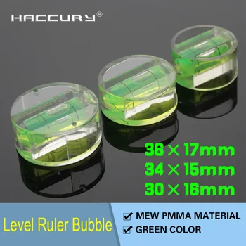 HACCURY multi-spec akril disk Krog Krožne ravni mehurček vodna tehtnica Vladar dodatki zelene vode mehurji