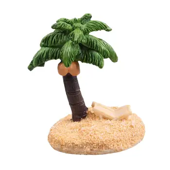 Mini Kokosovo Drevo Pravljice Vrt Dekor Akvarij Umetne Rastline, Dekoracijo za Bonsaj Dekoracijo Mikro Pokrajino Pokrivalo Torto