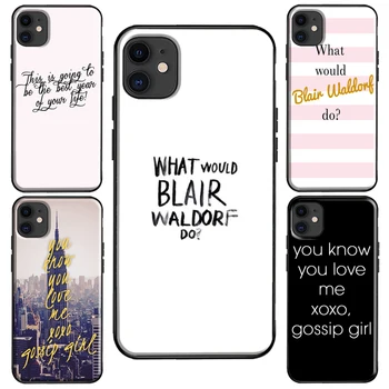 Gossip Girl Blair Waldorf Ponudbe Za iPhone 13 Pro Max 12 mini Ohišje Za iPhone 11 14 Max Pro XS XR X 7 8 Plus SE 2020 Pokrov
