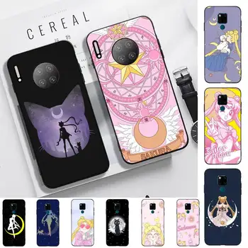 Anime Sailor Moon Primeru Telefon za Huawei Mate 20 10 9 40 30 pro lite X Nova 2 3i 7se