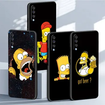 Fantje The Simpsons Za Samsung Galaxy Note 20 Ultra 10 Plus, Lite A50 A70 A30 Mehko Telefon Primeru A20 A20e A40 A10 A10e 9 8 Hrbtni Pokrovček