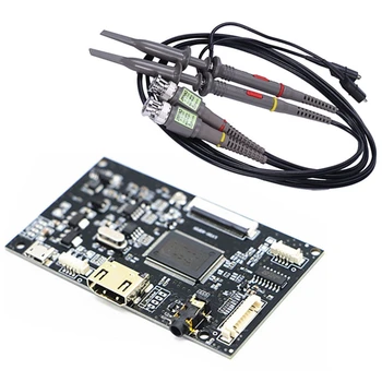 2 Pack P6100 100 Mhz Oscilloscope Sonda 10:1 In 1:1 Switchable & 1X HDMI+Audio 40Pin LCD Gonilnik Krmilnika Odbor Kit