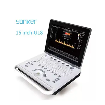 Yonker 15-Palčni Prenosni Ultrazvok 32 Kanalov Dveh Sond, Yk-Ul8 Medicinske Barvni Doppler Prenosni Ultrazvok Pralni Skenerjem