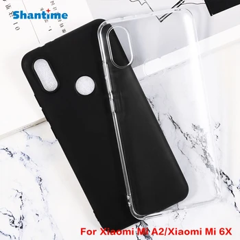 Za Xiaomi Mi A2 Gel Puding Silikonski Telefon Zaščitna Nazaj Lupini Za Xiaomi Mi 6X Mehko TPU Ohišje