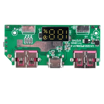 5V 3A Litijeva Baterija Digitalni Prikaz Hitrega Polnjenja Modul IP5356 TIP-C Micro USB QC3.0 2.0 PD3.0 PD2.0/AFC/FCP