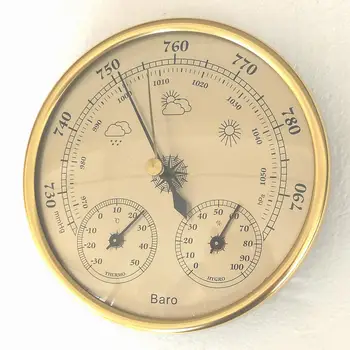 Stensko montirani na gospodinjstvo, Termometer, barometer Hyometer Meteorološki postaji