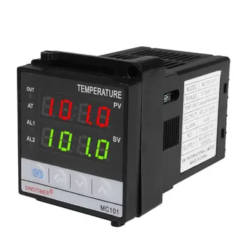 Kratek Lupini Vnos Termostat Temperature Regulator SSR Rele Izhod Toplote Kul Alarm PID Temperaturni Regulator