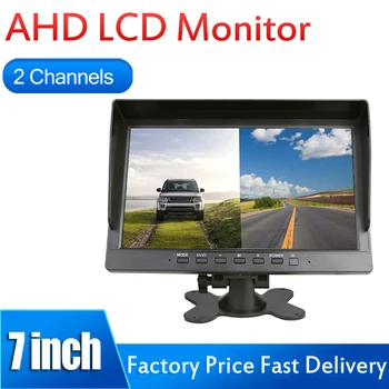 AHD LCD 7-Palčni Avto HD Zaslon Za VSA Vozila