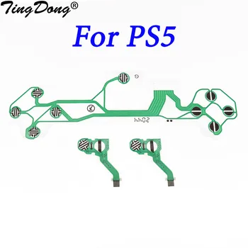 TingDong Original za PS5 Krmilnik Prevodni Film zamenjava za PS5 film krmilnik Flex Kabel Ploski Kabel