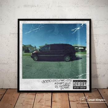 Kendrick Lamar Dober Fant, M. A. A. D City Music Album Cover Plakat Platno Umetnosti Tiskanja Doma Dekoracijo Stensko Slikarstvo (Brez Okvirja)
