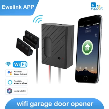 EWelink WiFi Smart Stikalo Garažna Vrata Odpirač Krmilnik APP Remote On/Off Kontrola Dela Z Alexa Google Domov, Ni Hub Zahtevajo
